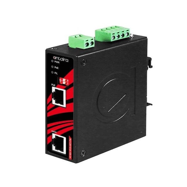 Industrial Gigabit Enhanced PoE+ Injector - 1-10/100/1000Base-TX